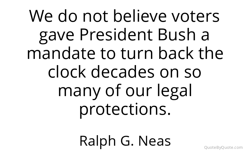 Preview image for this quote by Ralph G. Neas