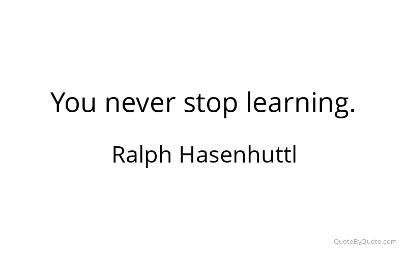 Preview image for this quote by Ralph Hasenhuttl