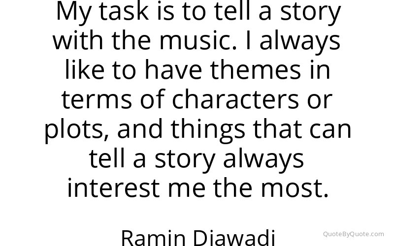 Preview image for this quote by Ramin Djawadi
