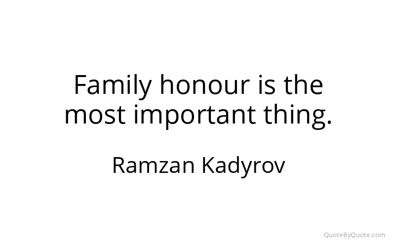 Preview image for this quote by Ramzan Kadyrov