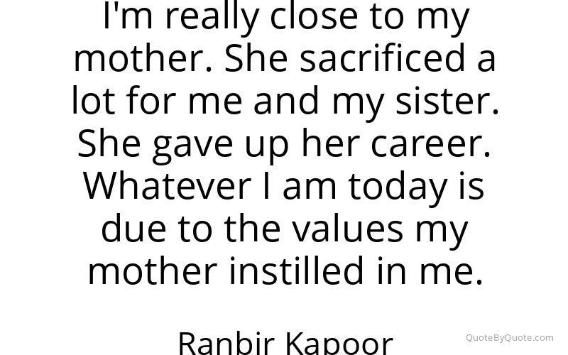 Preview image for this quote by Ranbir Kapoor