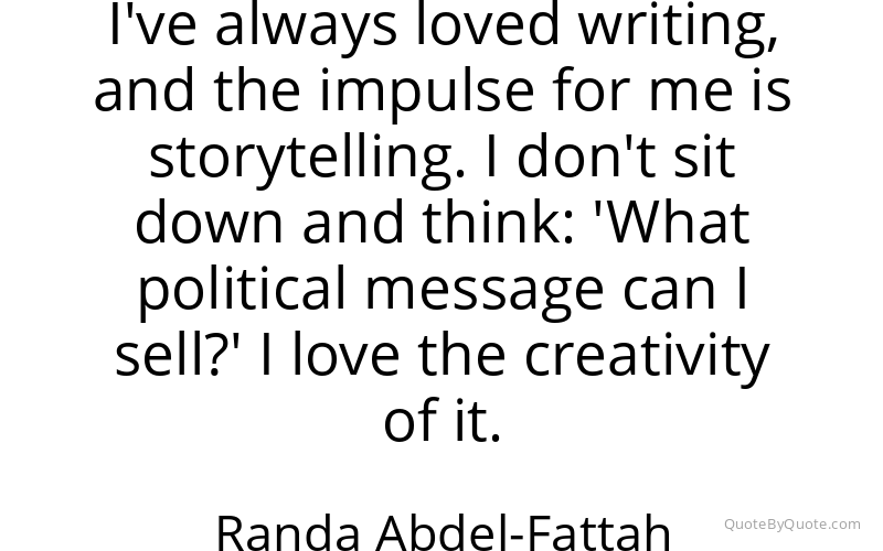 Preview image for this quote by Randa Abdel-Fattah