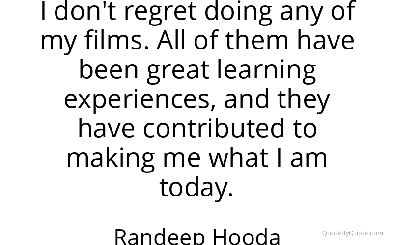 Preview image for this quote by Randeep Hooda