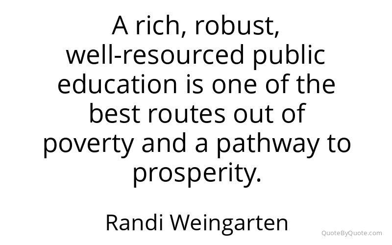 Preview image for this quote by Randi Weingarten
