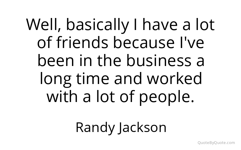 Preview image for this quote by Randy Jackson