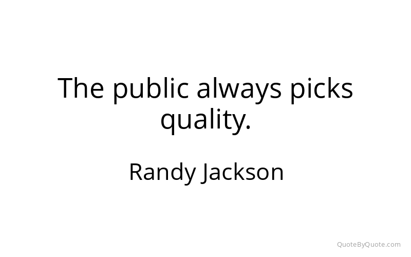 Preview image for this quote by Randy Jackson