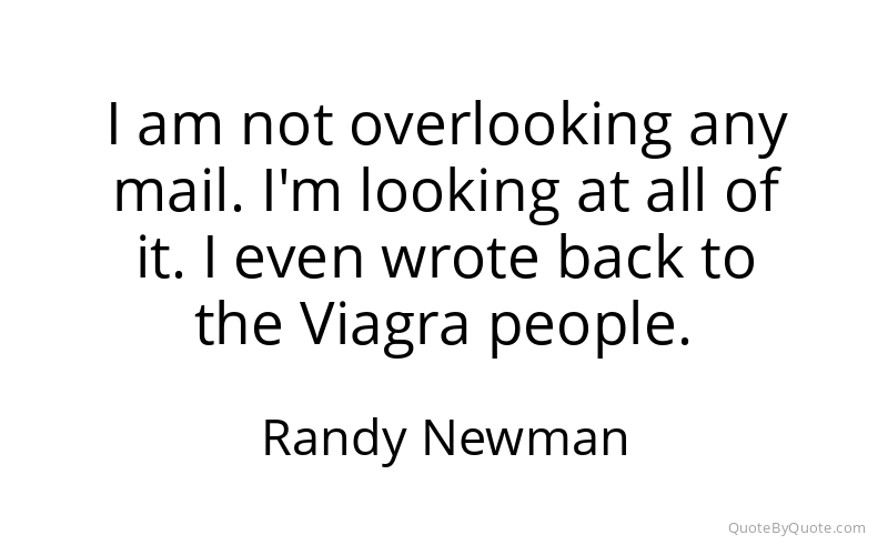 Preview image for this quote by Randy Newman
