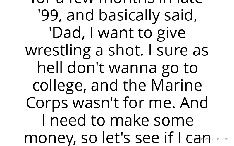 Preview image for this quote by Randy Orton