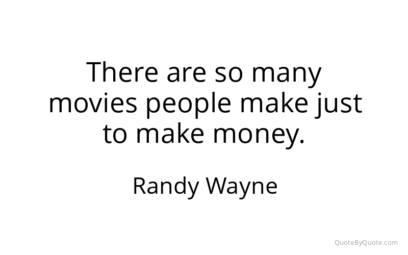 Preview image for this quote by Randy Wayne