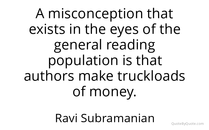 Preview image for this quote by Ravi Subramanian