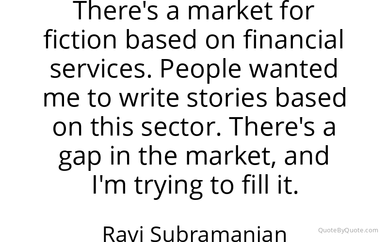 Preview image for this quote by Ravi Subramanian