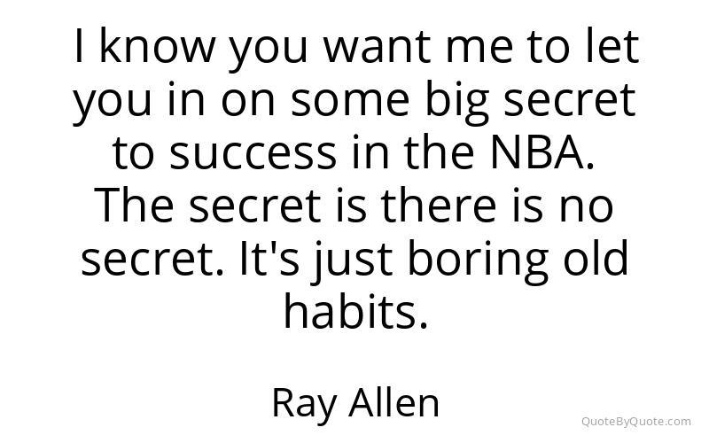 Preview image for this quote by Ray Allen