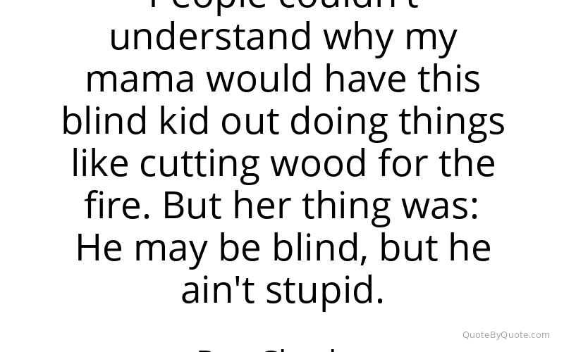 Preview image for this quote by Ray Charles