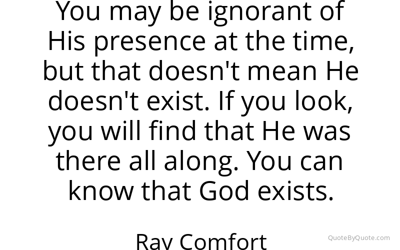 Preview image for this quote by Ray Comfort