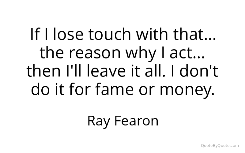 Preview image for this quote by Ray Fearon