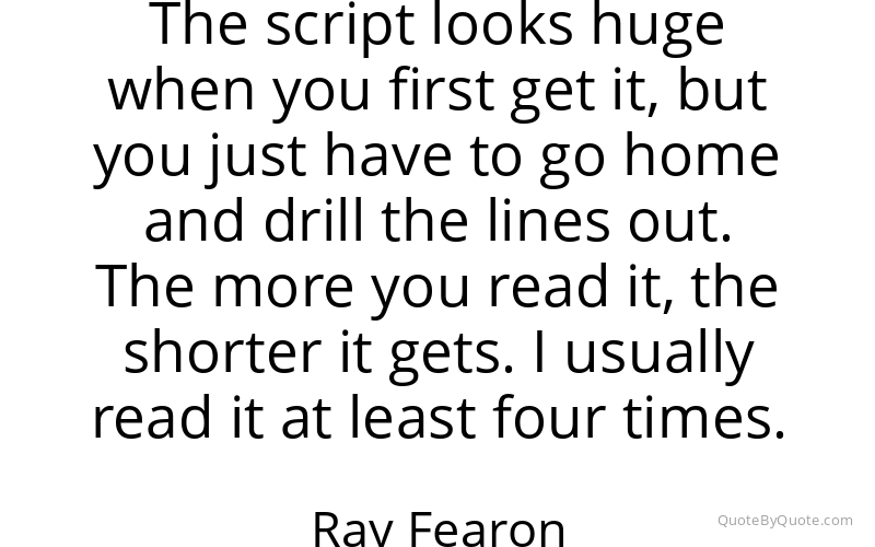 Preview image for this quote by Ray Fearon