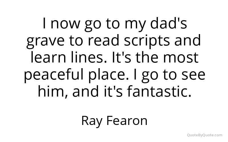 Preview image for this quote by Ray Fearon