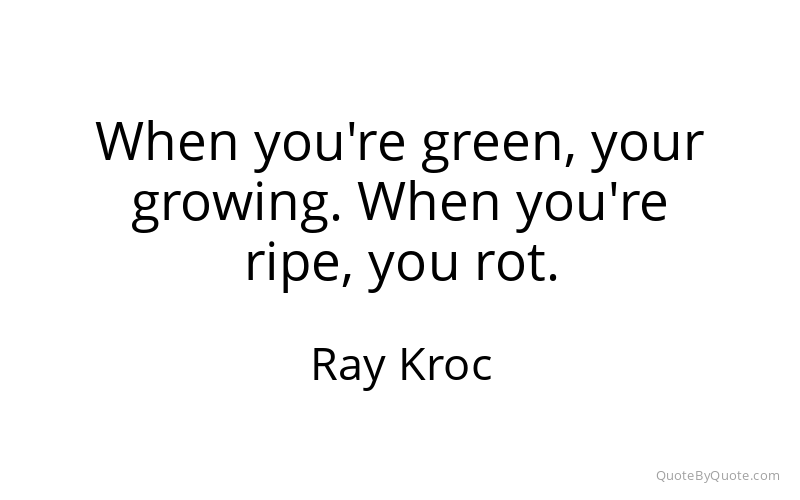Preview image for this quote by Ray Kroc