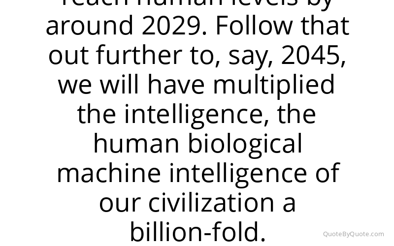 Preview image for this quote by Ray Kurzweil