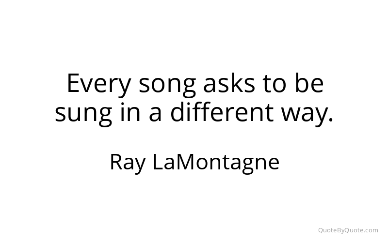 Preview image for this quote by Ray LaMontagne