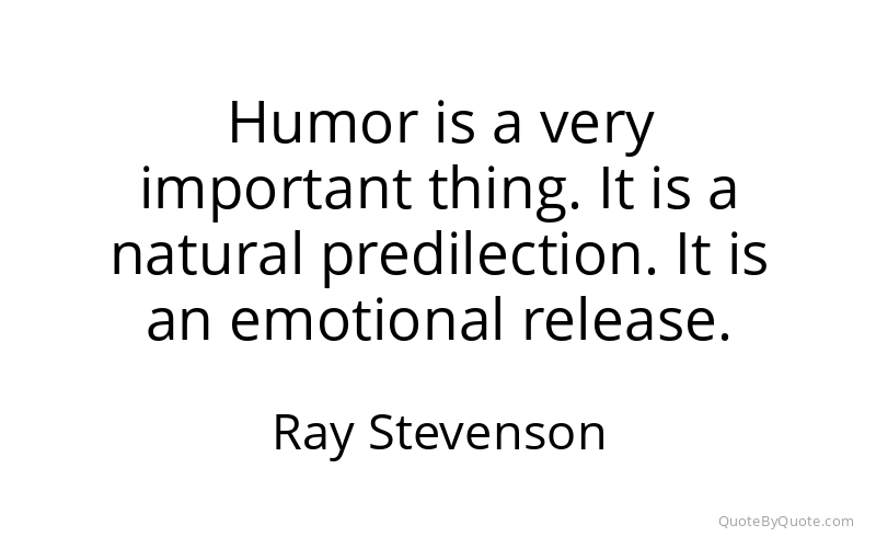 Preview image for this quote by Ray Stevenson