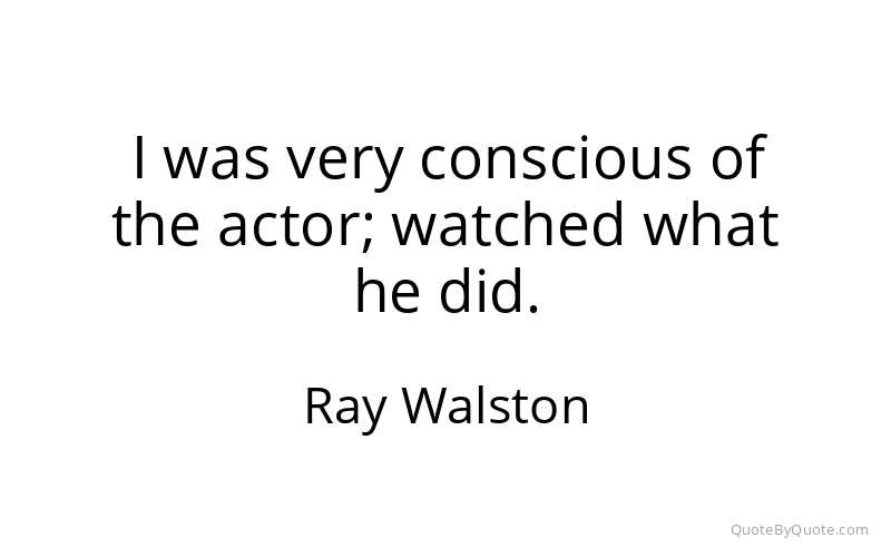Preview image for this quote by Ray Walston