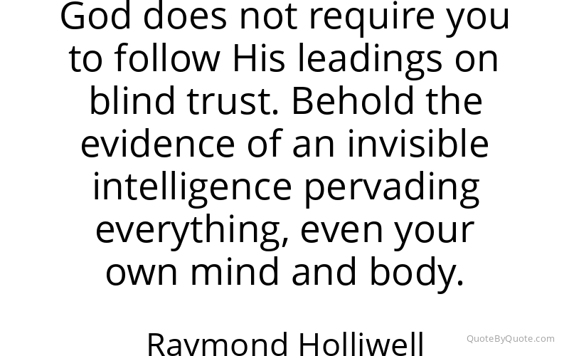 Preview image for this quote by Raymond Holliwell