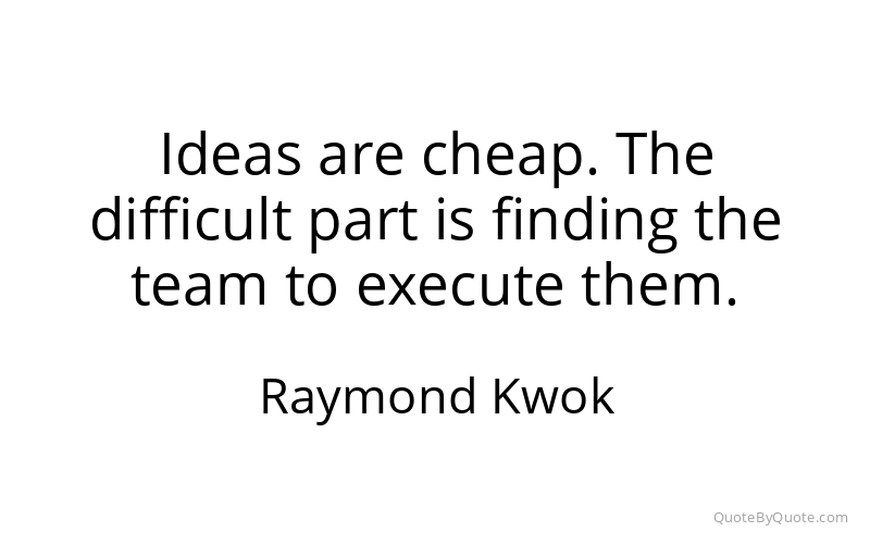 Preview image for this quote by Raymond Kwok