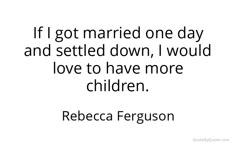 Preview image for this quote by Rebecca Ferguson