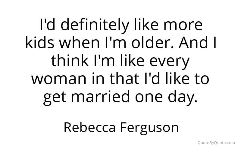 Preview image for this quote by Rebecca Ferguson