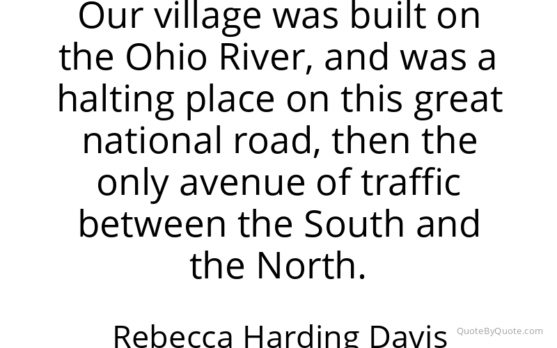 Preview image for this quote by Rebecca Harding Davis