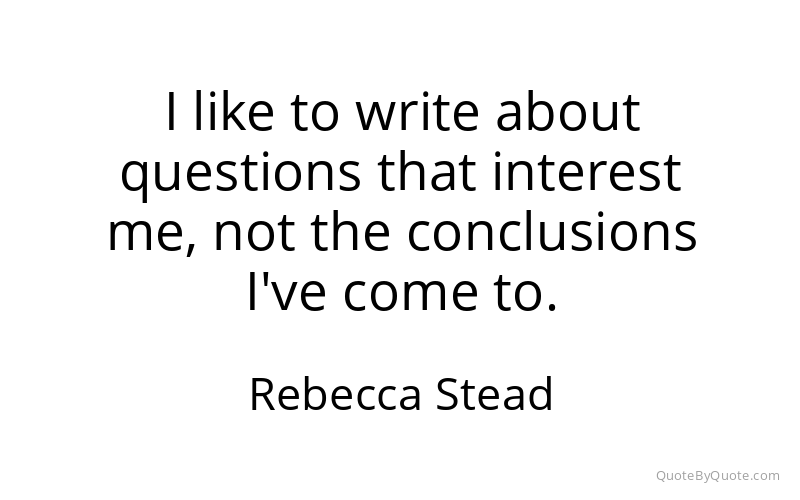 Preview image for this quote by Rebecca Stead