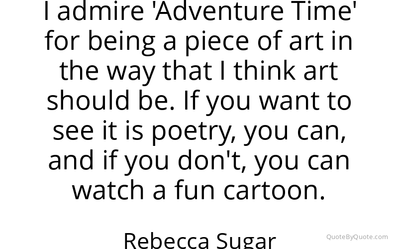 Preview image for this quote by Rebecca Sugar
