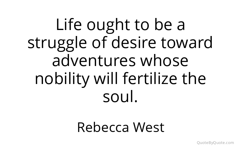 Preview image for this quote by Rebecca West