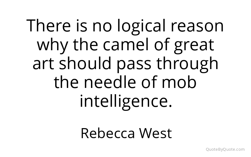 Preview image for this quote by Rebecca West