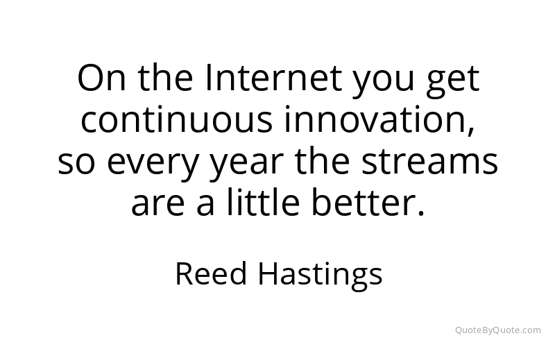 Preview image for this quote by Reed Hastings