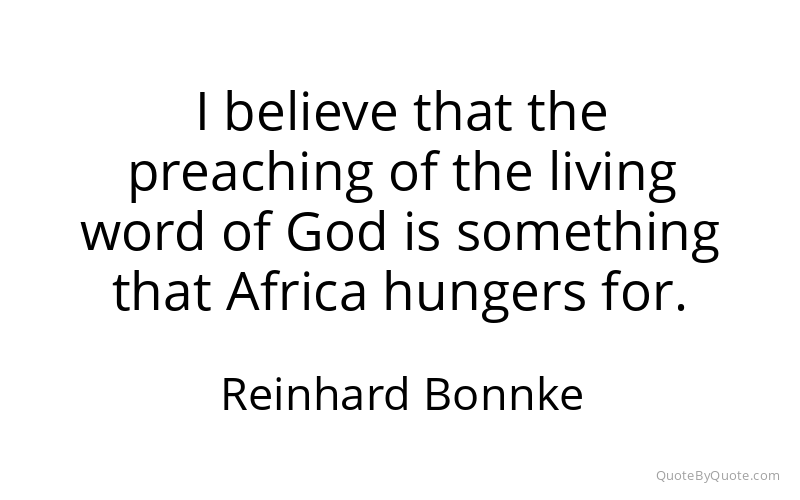 Preview image for this quote by Reinhard Bonnke