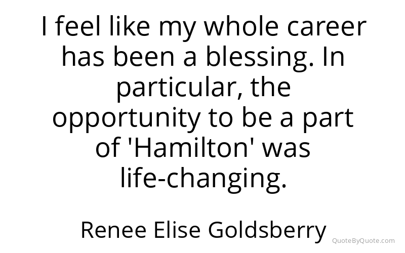 Preview image for this quote by Renee Elise Goldsberry