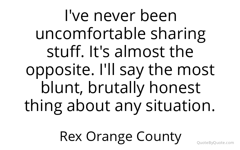 Preview image for this quote by Rex Orange County