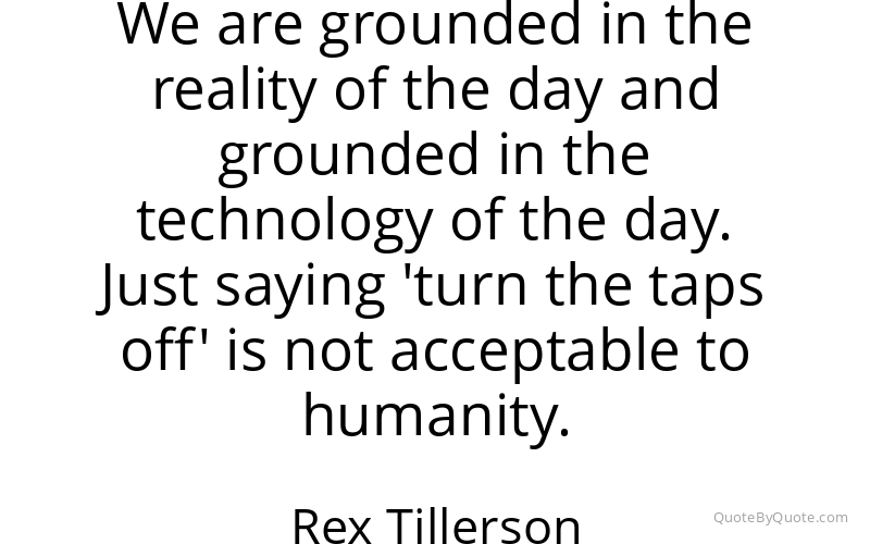 Preview image for this quote by Rex Tillerson
