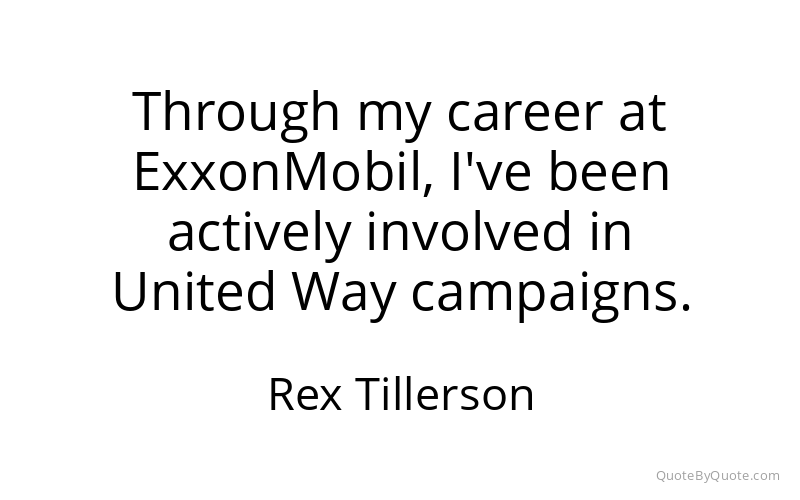 Preview image for this quote by Rex Tillerson