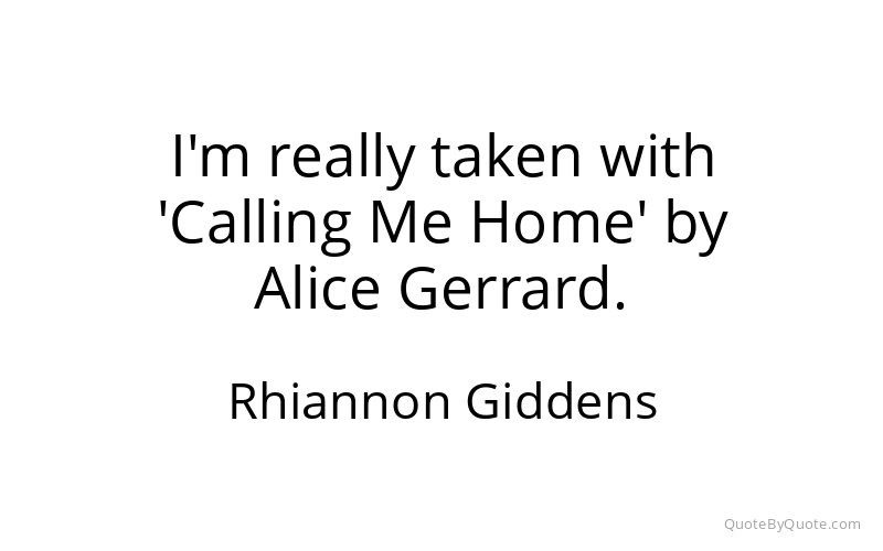Preview image for this quote by Rhiannon Giddens