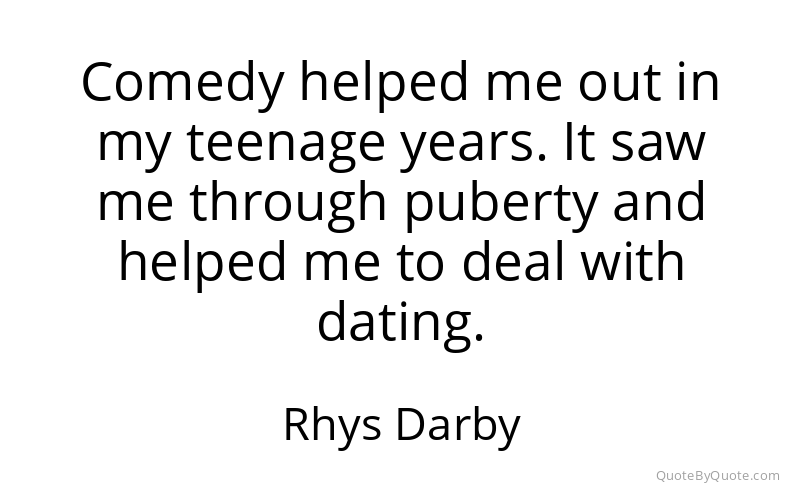 Preview image for this quote by Rhys Darby