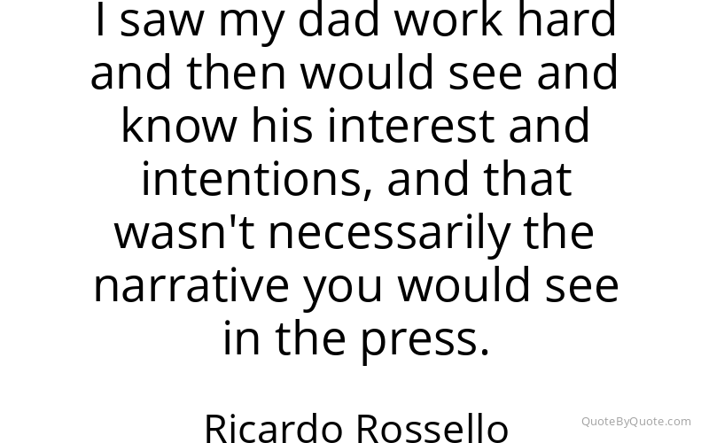 Preview image for this quote by Ricardo Rossello