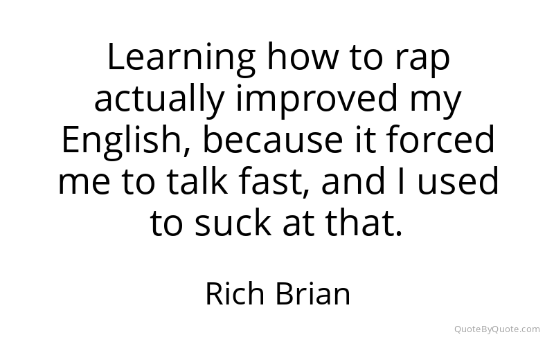 Preview image for this quote by Rich Brian