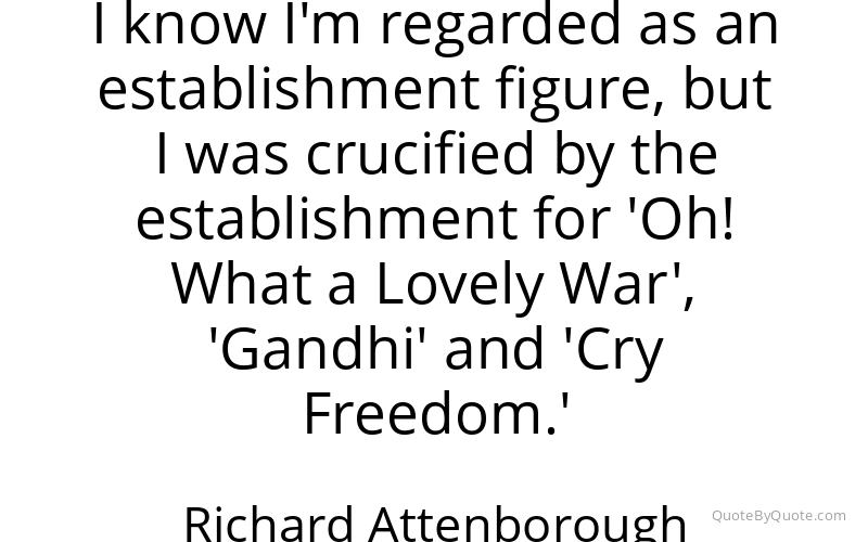 Preview image for this quote by Richard Attenborough