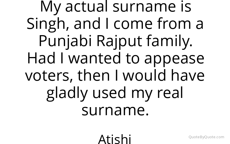 Preview image for this quote by Atishi