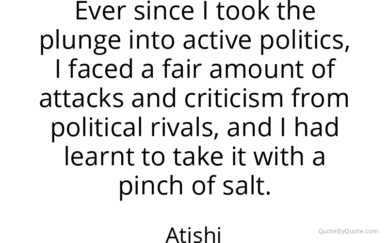 Preview image for this quote by Atishi