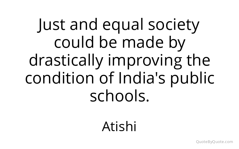Preview image for this quote by Atishi
