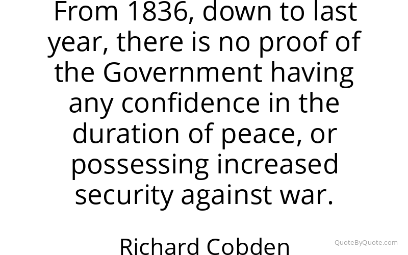 Preview image for this quote by Richard Cobden